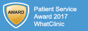Awarded by WhatClinic.com